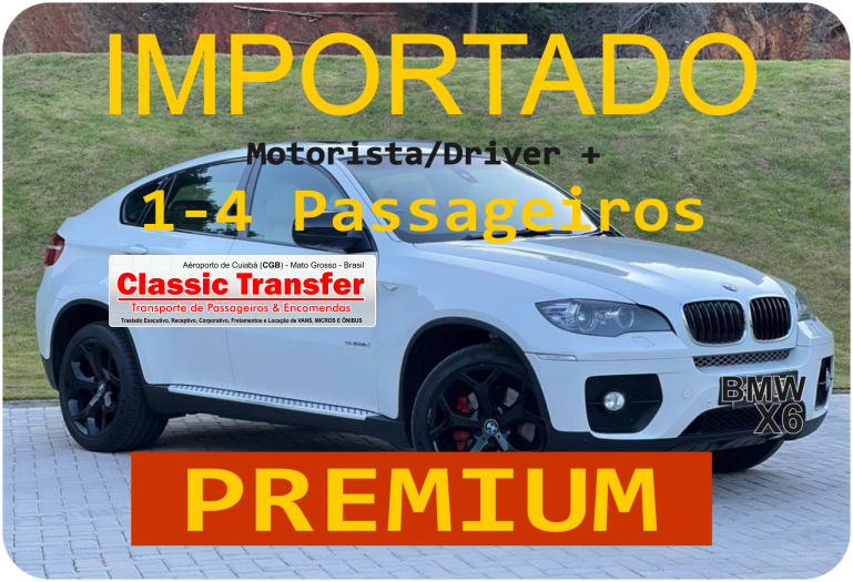 CLASSIC TRANSFER CUIABÁ-MT - Transfer Executivo no Aeroporto de Cuiaba CGB